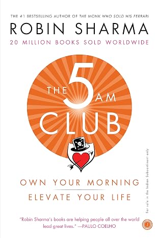 The 5 AM Club by Robin Sharma book cover