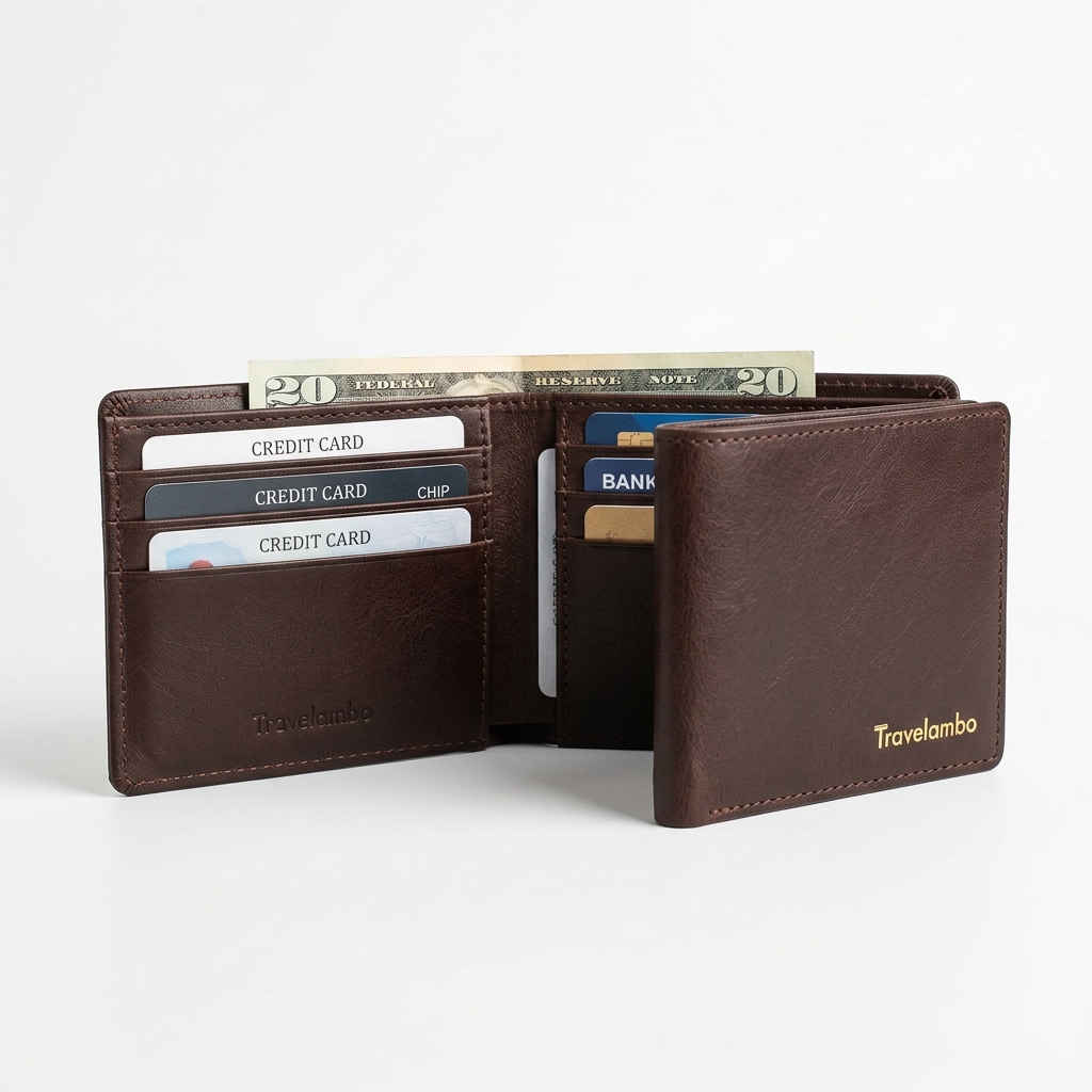 Travelambo RFID Blocking Slim Wallet